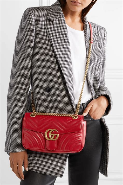 gucci tasche marmont second hand|gucci red marmont bag small.